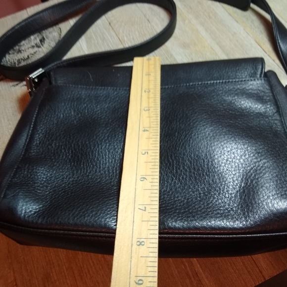 Vintage Liz Claiborne Leather Co. Black Leather Purse - Picture 11 of 11